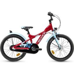 S'cool XXlite Street 18-3 2024 - Red/Light Blue Børnecykel