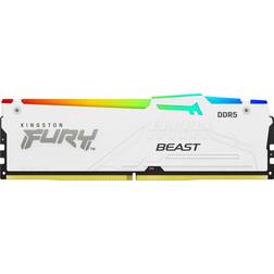 Kingston Fury Beast RGB White DDR5 5200MHz 2x32GB ECC (KF552C40BWAK4-64)