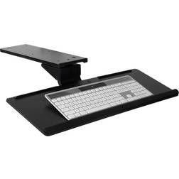 Mount It Adjustable Keyboard Tray and Mouse Platform with Wrist Rest Pad