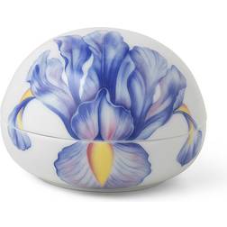 Royal Copenhagen Blå Iris Bonbonniere Dekoration