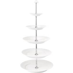 Royal Copenhagen White Fluted 5 Layers Kakfat