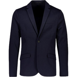 Lindbergh Slim Fit Blazer - Blue/Navy Mix