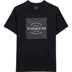 Coach Signature Square T-shirt - Black