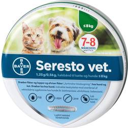 Seresto Vet Loppehalsbånd til katte og hunde under 8kg