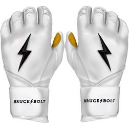 Bruce Bolt Men's Long Cuff Baseball Batting Gloves