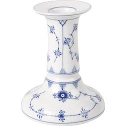 Royal Copenhagen Musselmalet Riflet White/Blue Bougeoir 11.5cm