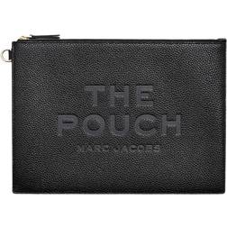 Marc Jacobs The Leather Large Pouch - Black