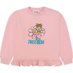 Moschino Baby's Teddy Flower Sweatshirt - Pink