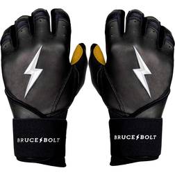 Bruce Bolt Men's Long Cuff Baseball Batting Gloves