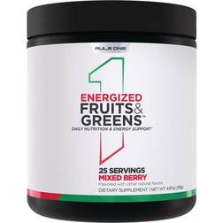 Rule One Energized Fruits & Greens Mixed Berry