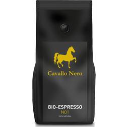 Biotiva Cavallo Nero Espresso No1 Gemahlen Bio 500g 1Pack