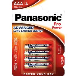 Panasonic Pro Power AAA Alkaline Batteries 4-pack