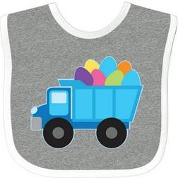 Inktastic Easter Egg Truck Baby Bib