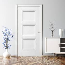 Liberty Doors White Internal Primed Elegance Ripley 1981x610x35 mm Interior Door (x198.1cm)