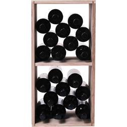 Caverack FICO/Simpel Ramme Egetræ Vinreol 30x60cm