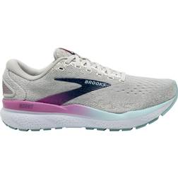 Brooks Ghost 16 W - White Gray/Estate Blue