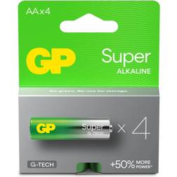 GP Batteries AA Super Alkaline Compatible 4-pack