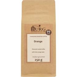 Burg smaksatt kaffe apelsin 250g 1pack