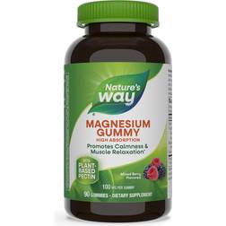 Nature's Way Magnesium Gummy Mixed Berry -90 Gummies 90 pcs