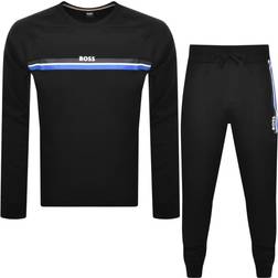 HUGO BOSS Men's Authentic Long Set - Black