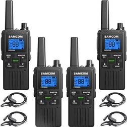 SAMCOM Two Way Radios 4-pack