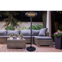 Wowcher 2KW Electric Patio Heater Black