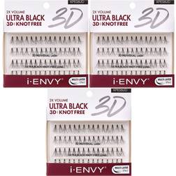 i-ENVY 3D Individual Knot-free Ultrablack Long