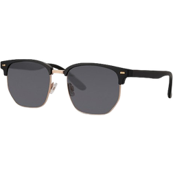24.se Sunglasses Black/Gold