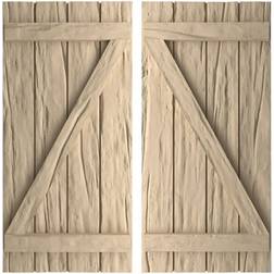 Ekena Millwork SHUBJZ22X46RWPR Timber Window Shutter 22x46"