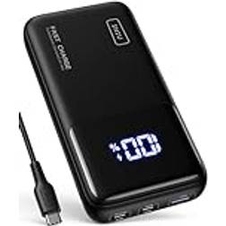 Iniu Power Bank, 20000mAh 65W Powerbank Klein Aber Stark Phone & Laptop, Externe Handyakkus USB C Input&Output, Kompatibel mit MacBook Pro Surface Go iPad iPhone 15 14 Pro Max Plus Steam Deck etc