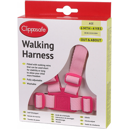Clippasafe Walking Harness Pink