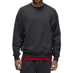 Nike Air Jordan Wordmark Fleece Crewneck Sweatshirt - Off Noir