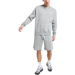 Nike Crew Bb Club Sweatshirt - Dark Gray Heather
