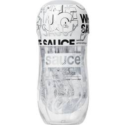 X-Sauce Sauce White Sauce Cup Masturbator Sleeve Transparent