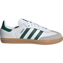 adidas Kid's Samba OG - Cloud White/Collegiate Green/Gum