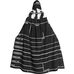 StOlmx Classic Movie Dress Up Black Full Length Cloak with Hood
