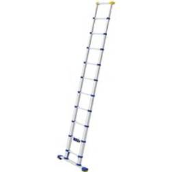 Werner Telescopic Soft Close Extension Ladder 3.2m Silver