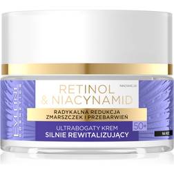 Eveline Cosmetics Retinol Niacynamid Vitaliserande Nattkräm 50+ 50 ml 50ml