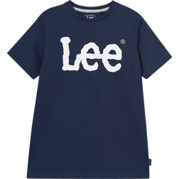 Lee Wobbly Graphic T-shirt - Navy