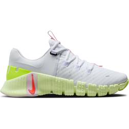 Nike Free Metcon 5 W - White/Barely Volt/Pink Foam/Bright Crimson