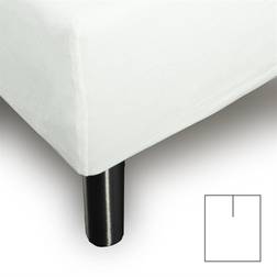 Nordstrand Home U-Split Stræklagen 180x200 cm Hvid Lagen Hvid