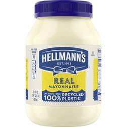 Hellmann's Real Mayonnaise for a Creamy Condiment Simple 30oz 1pack