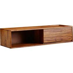 FineBuy Lowboard Brown Fernsehschrank 108x25cm