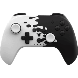 Dragonwar PopTop Svart och vitt Kompakt trådlös Bluetooth-handkontroll för Nintendo Switch Switch OLED PC Android