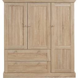 Bovento Birch Natural Garderob 122x130cm