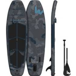 Wave Recon SUP Inflatable Paddleboard 10'4ft Grey