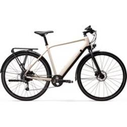 ELOPS Long Distance 500 Electric Assist City Bike Step-over Frame Linen Beige