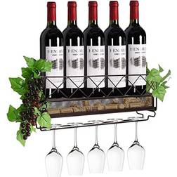 Mutool Mounted Wine Rack