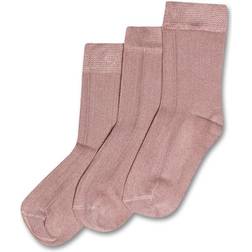 Minipop Noos Bamboo Socks 3 Pcs - Rosa