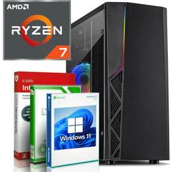 EXO Windows 11 AMD RYZEN 7 4700S GAMING PC 16GB GDDR6 RX 550 2GB 512GB SSD Computer